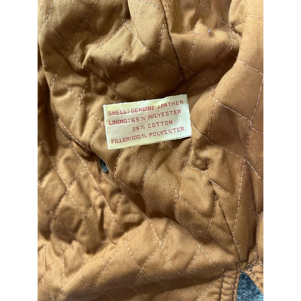 Banana Republic Leather Safari Bush Vest Mens M Brown Vintage 1985 Mill Valley